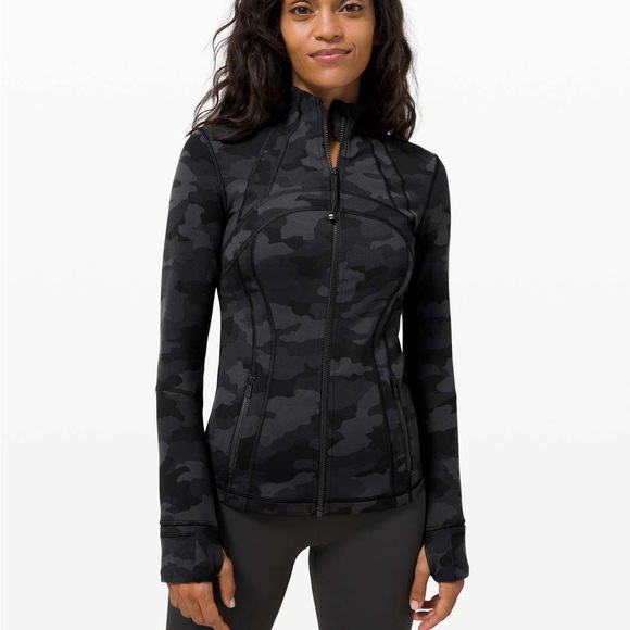 Black Lululemon Camo Define Jacket - Picture 2 of 2